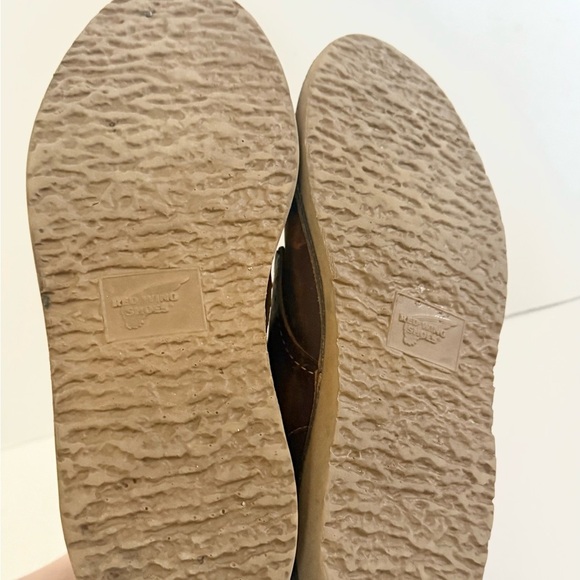 Red Wing 3322 Weekender Chukka Work Boots Leather Size 8 Copper - Picture 10 of 11